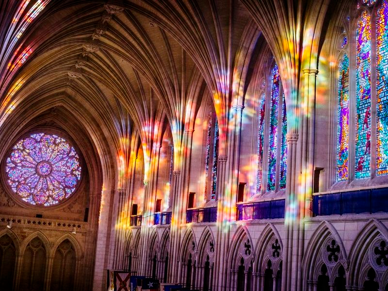 Interior de la catedral. Washington.org